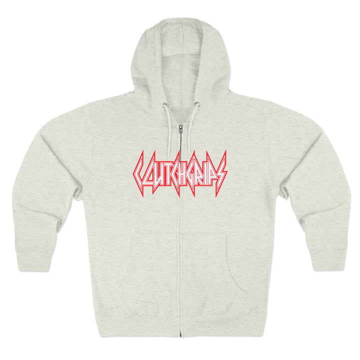 CG AMERICAN WARRIOR RED WHITE /WHATEVER IT TAKES ZIP UP