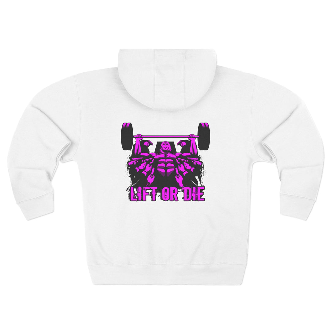 MAC WICK LIFT BURPLE CAMO FRONT/LIFT OR DIE ZIP UP