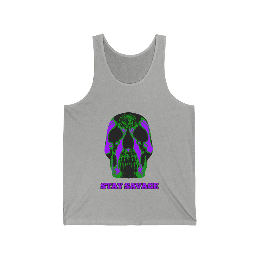 SKULLATOR TANK PURPLE /STAY SAVAGE