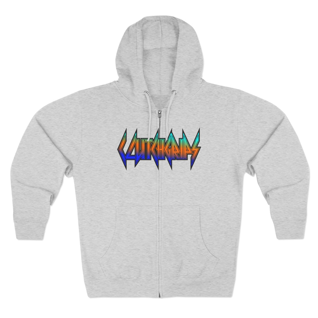 CG SERPENT SLAYER BLUE ORANGE AQUA /READY FOR WAR ZIP UP