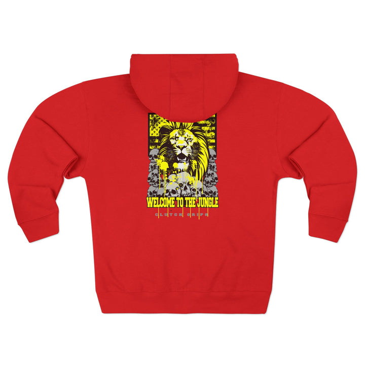 LIONHEART YELLOW BLACK /WELCOME TO THE JUNGLE ZIP UP