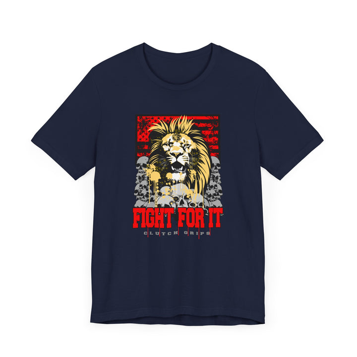LION HEART FREEDOM TEE RED BLACK SAND/FIGHT FOR IT