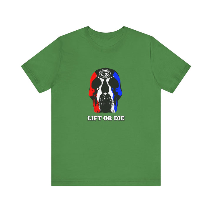 SKULLATOR RED WHITE BLUE /LIFT OR DIE