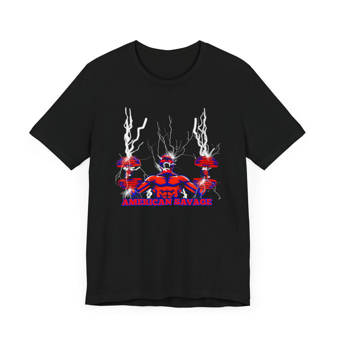 RIDE THE LIGHTNING RED BLUE/AMERICAN SAVAGE