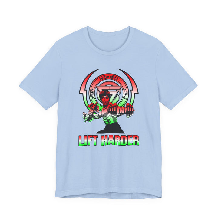 CG LEE RED WHITE GREEN FADE WITH LIGHTNING LOGO