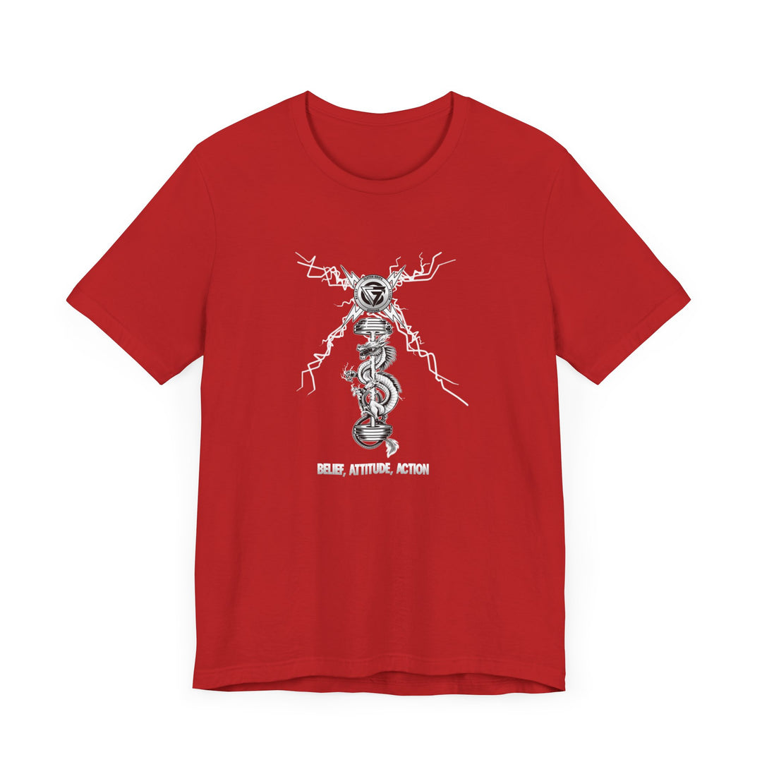 BARBELL DRAGON SILVER
