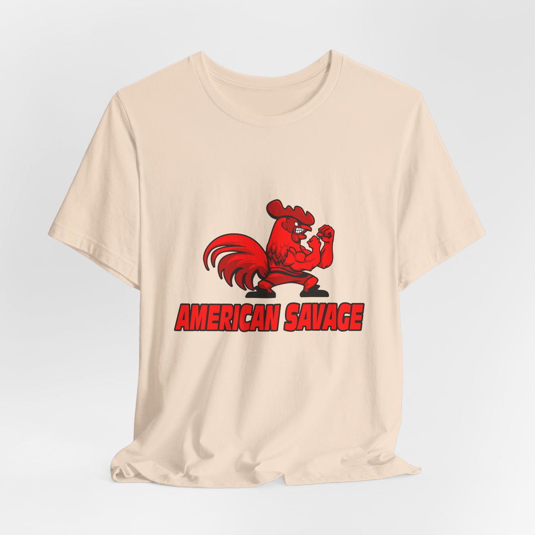 CG ANGRY ROOSTER RED/AMERICAN SAVAGE