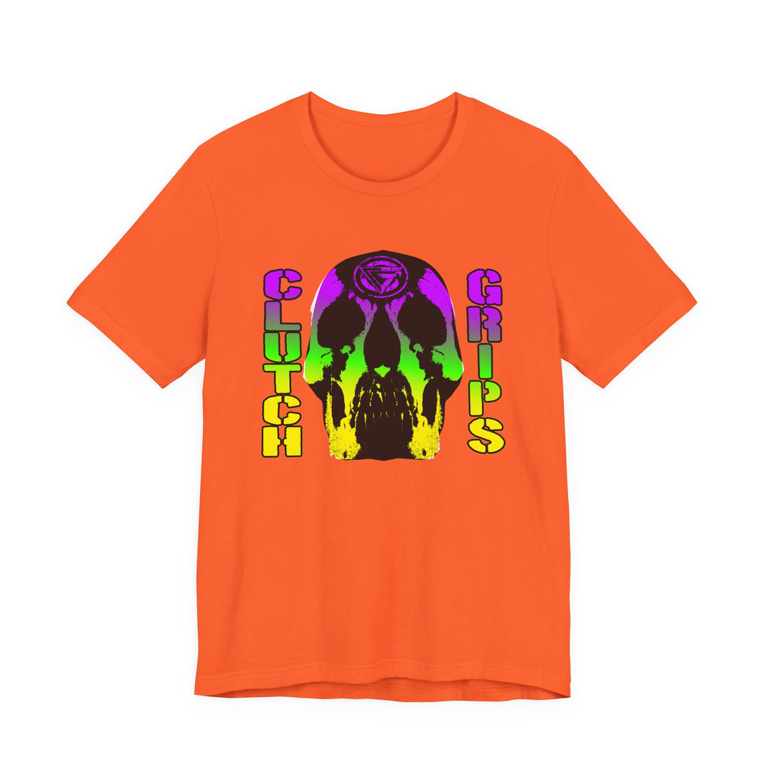 SKULLATOR YELLOW GREEN PURPLE /CLUTCHGRIPS