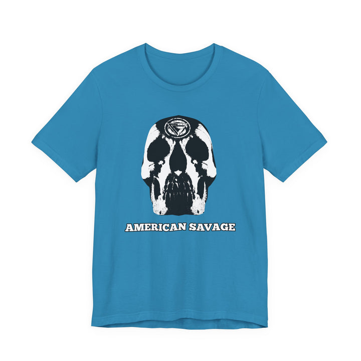 SKULLATOR WHITE BLACK /AMERICAN SAVAGE