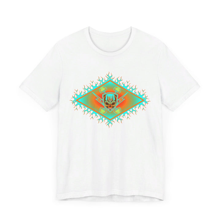CG DIAMOND SKULLATOR MIAMI AQUA ORANGE DBL BELL