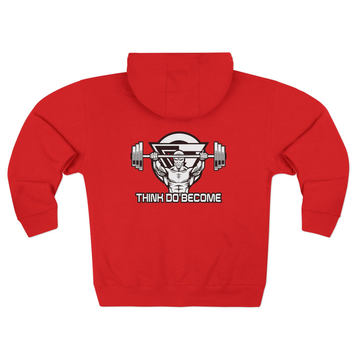 ENTER THE MAC BLACK WHITE /THINK DO BECOME ZIP UP