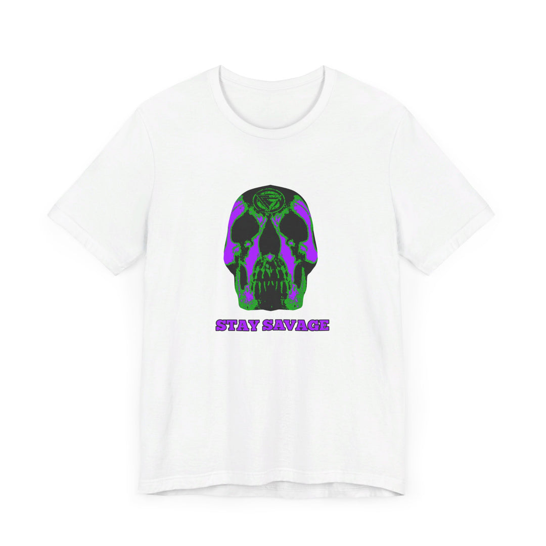 SKULLATOR PURPLE GREEN  /STAY SAVAGE