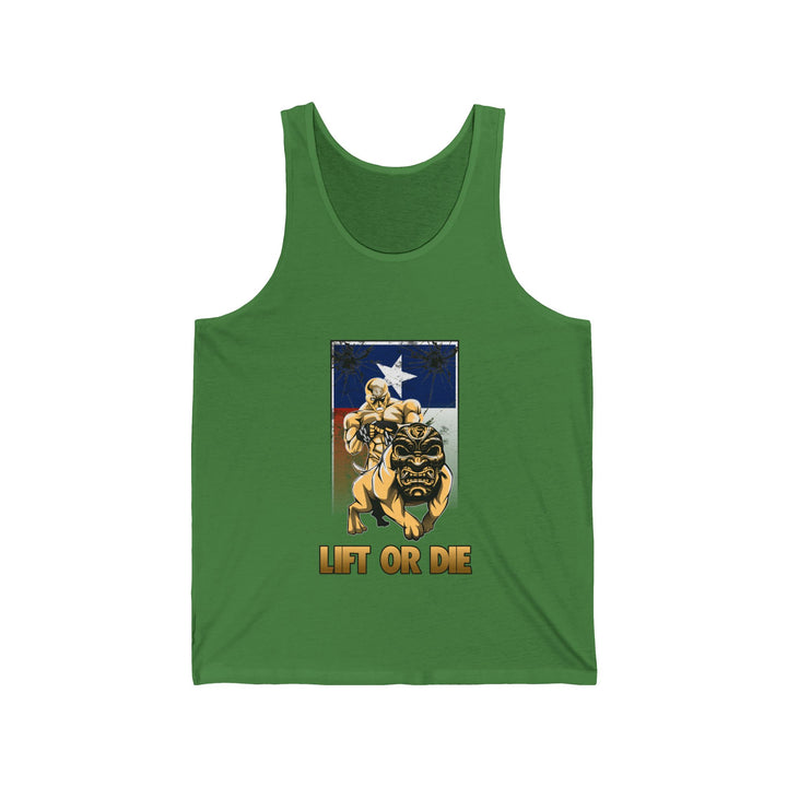 ANGRY DOG SAND TANK TEXAS FLAG/LIFT OR DIE