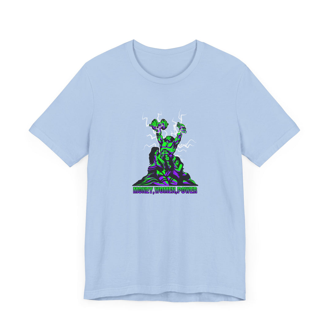 CG CONFIDENCE MAN PURPLE GREEN/MONEY WOMEN POWER