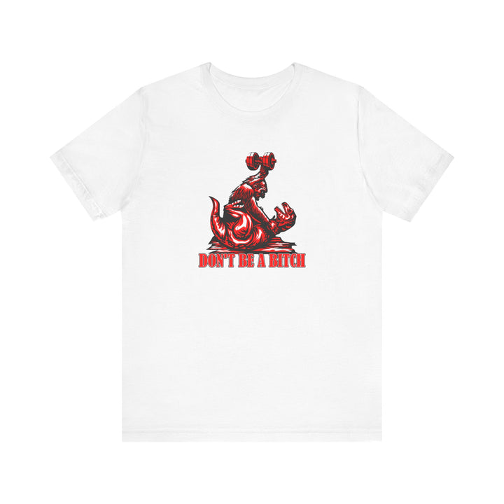 CG APE VS ZILLA RED WHITE BLACK /DONT BE A BITCH