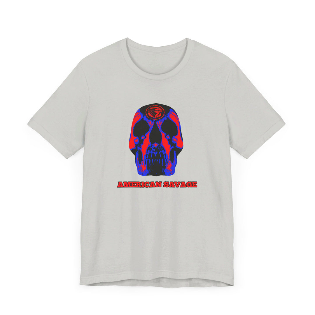 SKULLATOR RED BLUE /AMERICAN SAVAGE