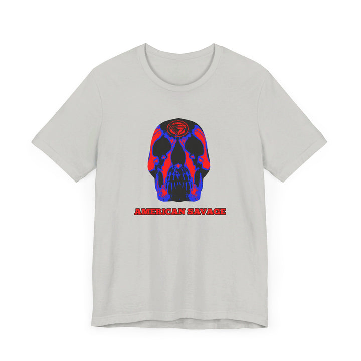 SKULLATOR RED BLUE /AMERICAN SAVAGE