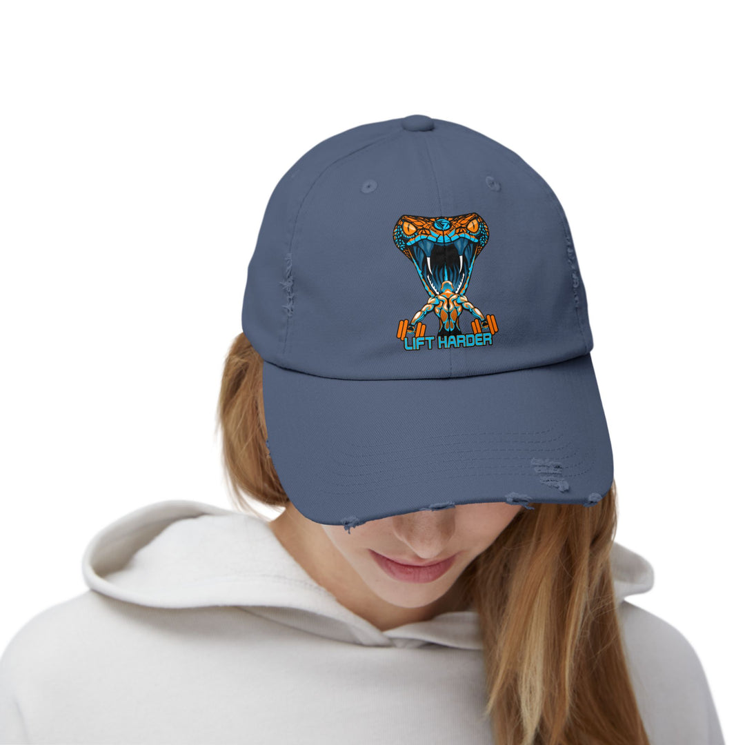MAN VS VIPER ORANGE AQUA/LIFT HARDER CAP