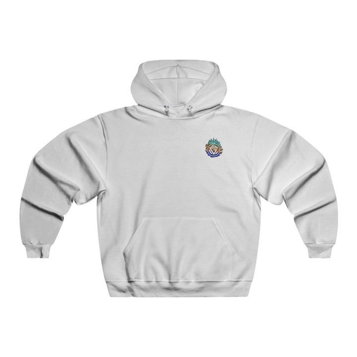 TIGER FLAME BLUE ORANGE AQUA /LIFT OR DIE