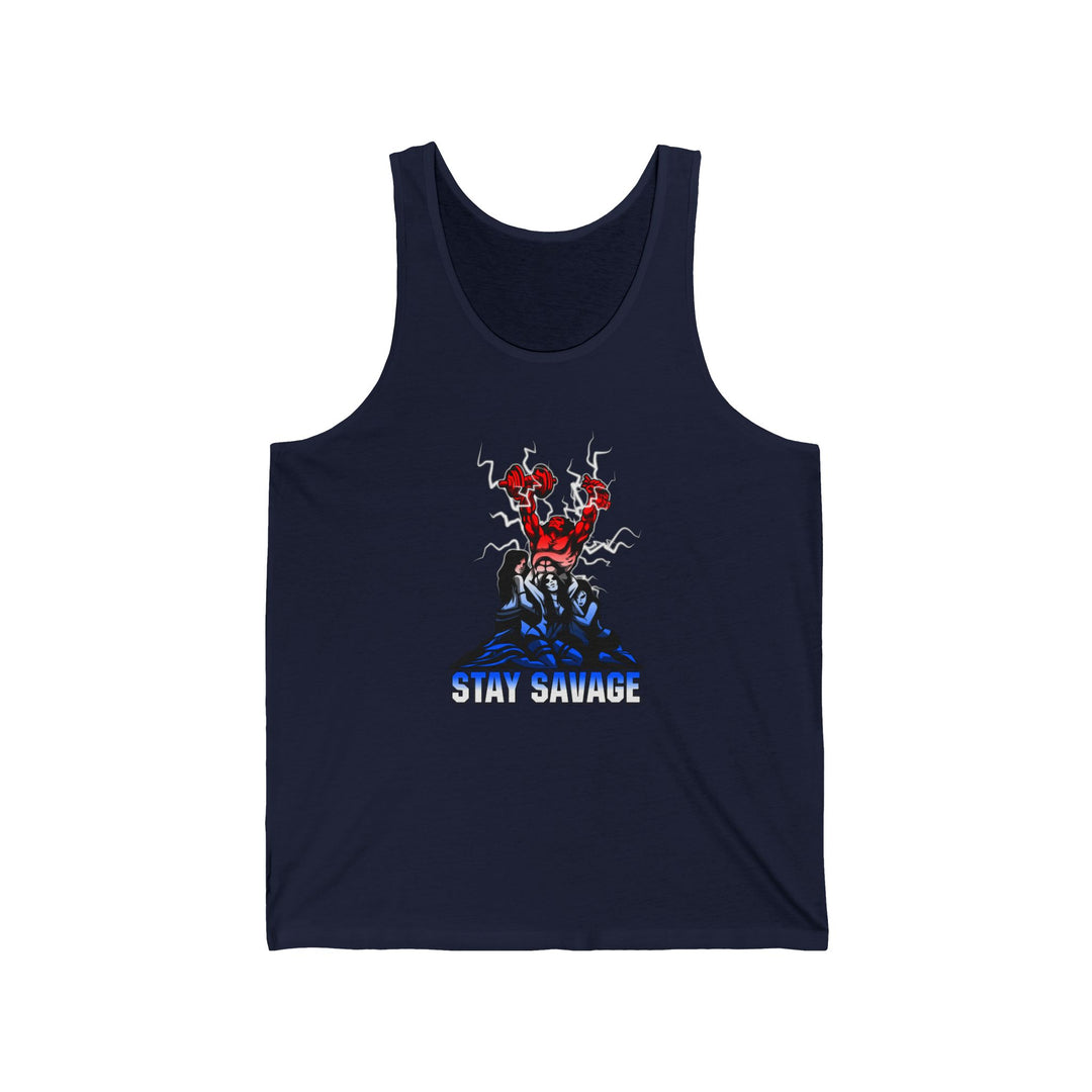 CG CONFIDENCE MAN  RED WHITE BLUE FADE /STAY SAVAGE