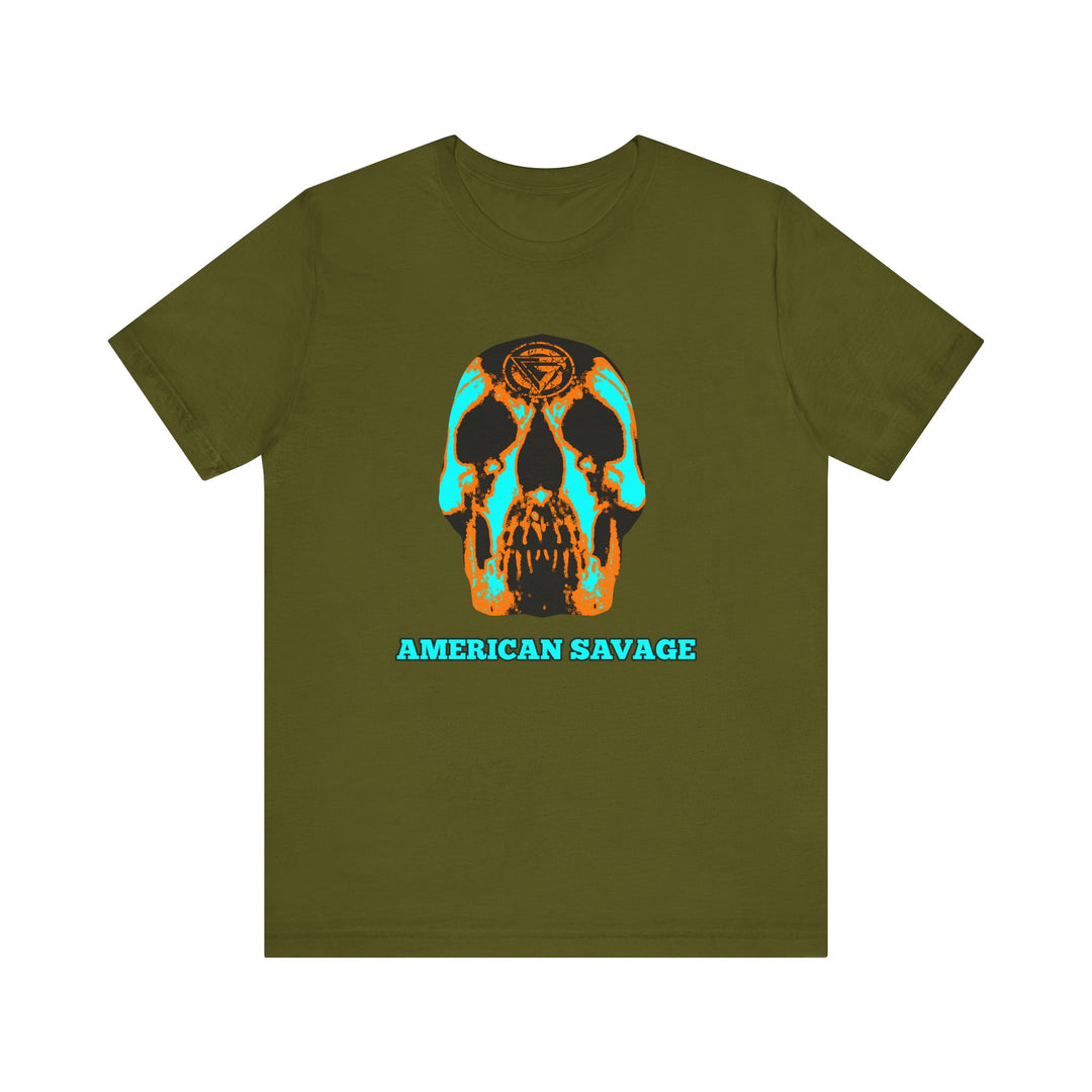 SKULLATOR MIAMI AQUA ORANGE /AMERICAN SAVAGE