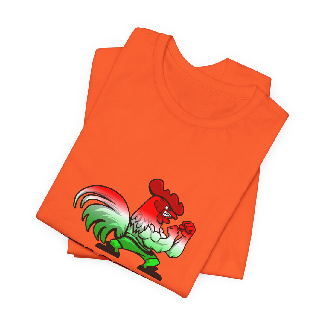 CG ANGRY ROOSTER RED WHITE GREEN FADE/STAY SAVAGE