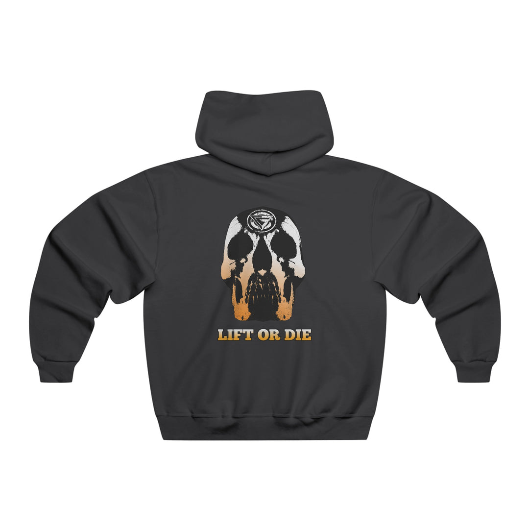 SKULLATOR- ORANGE WHITE FADE/LIFT OR DIE
