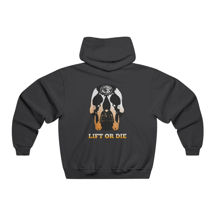 SKULLATOR- ORANGE WHITE FADE/LIFT OR DIE