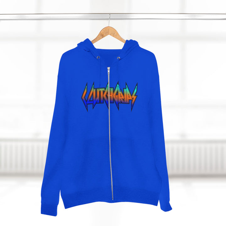 CG SERPENT SLAYER BLUE ORANGE AQUA /READY FOR WAR ZIP UP