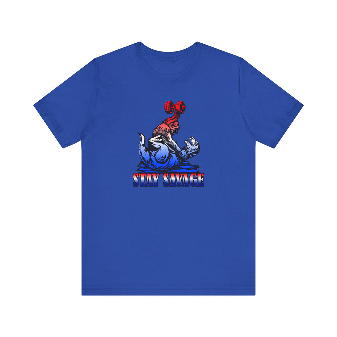 CG APE VS ZILLA RED WHITE BLUE /STAY SAVAGE