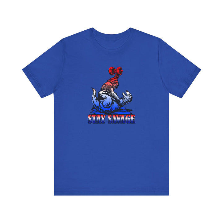 CG APE VS ZILLA RED WHITE BLUE /STAY SAVAGE