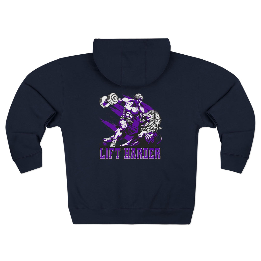 CG COLISEUM MAC PURPLE WHITE /LIFT HARDER ZIP UP