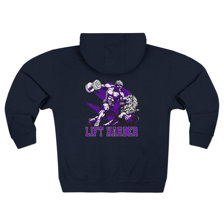 CG COLISEUM MAC PURPLE WHITE /LIFT HARDER ZIP UP