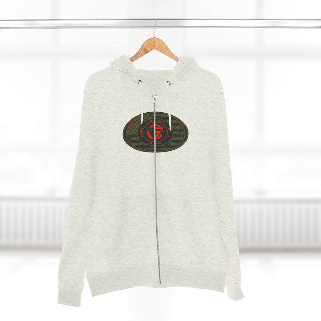 CG SKULL BANDIT FOREST CAMO/I AM THE ONE ZIP UP