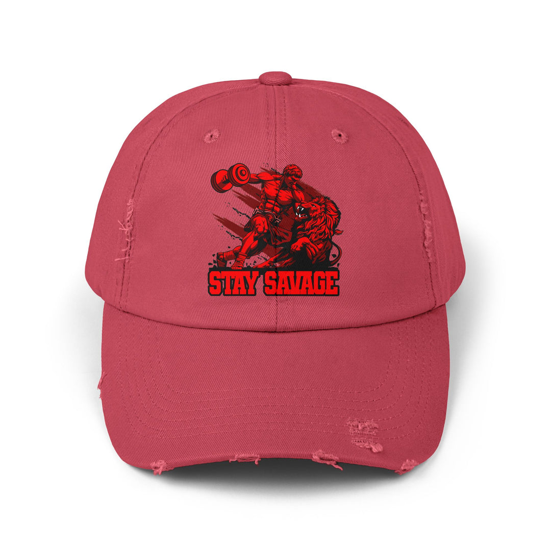 CG COLISEUM MAC RED /STAY SAVAGE CAP