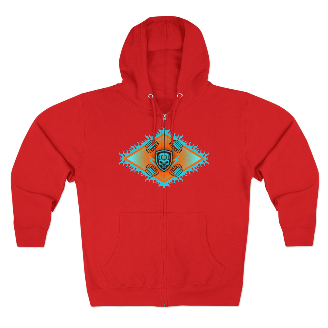 SAMURAI MASTER TRAINER MIAMI COLORS /DONT BE A BITCH  ZIP UP