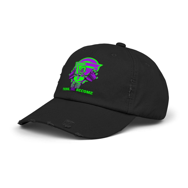 CG MONK MASTER PURPLE GREEN/THINK DO BECOME CAP