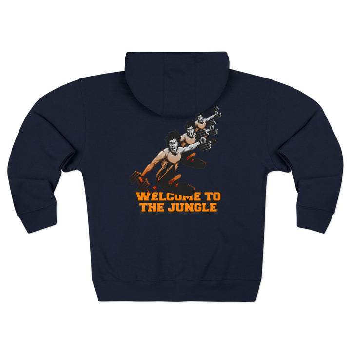 CG LIFT KICK ORANGE WHITE FADE/WELCOME TO THE JUNGLE ZIP UP