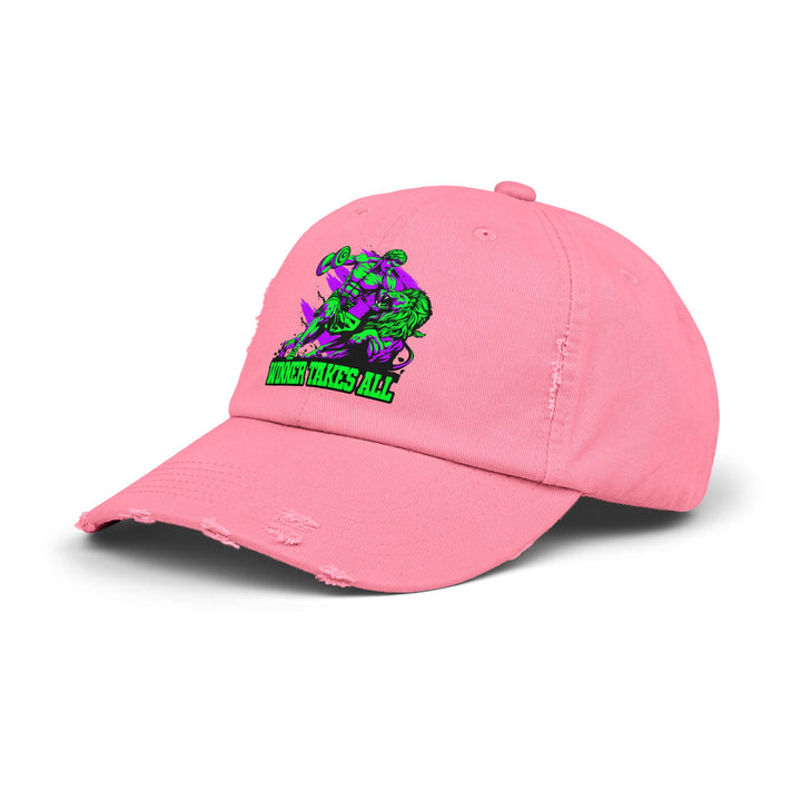 COLISEUM MAC VS LION PURPLE GREEN /WINNER TAKES ALL CAP