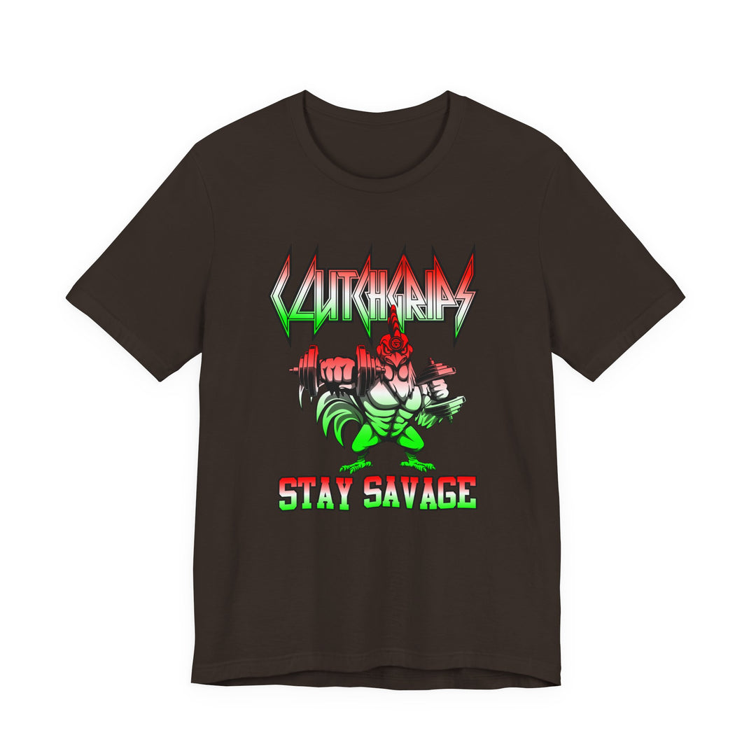 CG MAC ROOSTER RED WHITE GREEN FADE /STAY SAVAGE