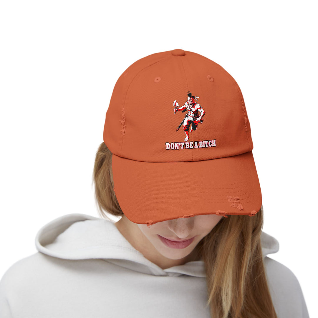 MAC BRAVE RED WHITE /DONT BE  BITCH CAP