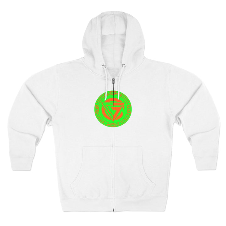 CG TIGER VS TIGER GREEN ORANGE /READY FOR WAR ZIP UP