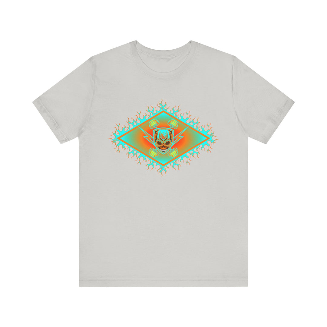 CG DIAMOND SKULLATOR MIAMI AQUA ORANGE DBL BELL