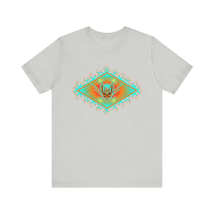 CG DIAMOND SKULLATOR MIAMI AQUA ORANGE DBL BELL