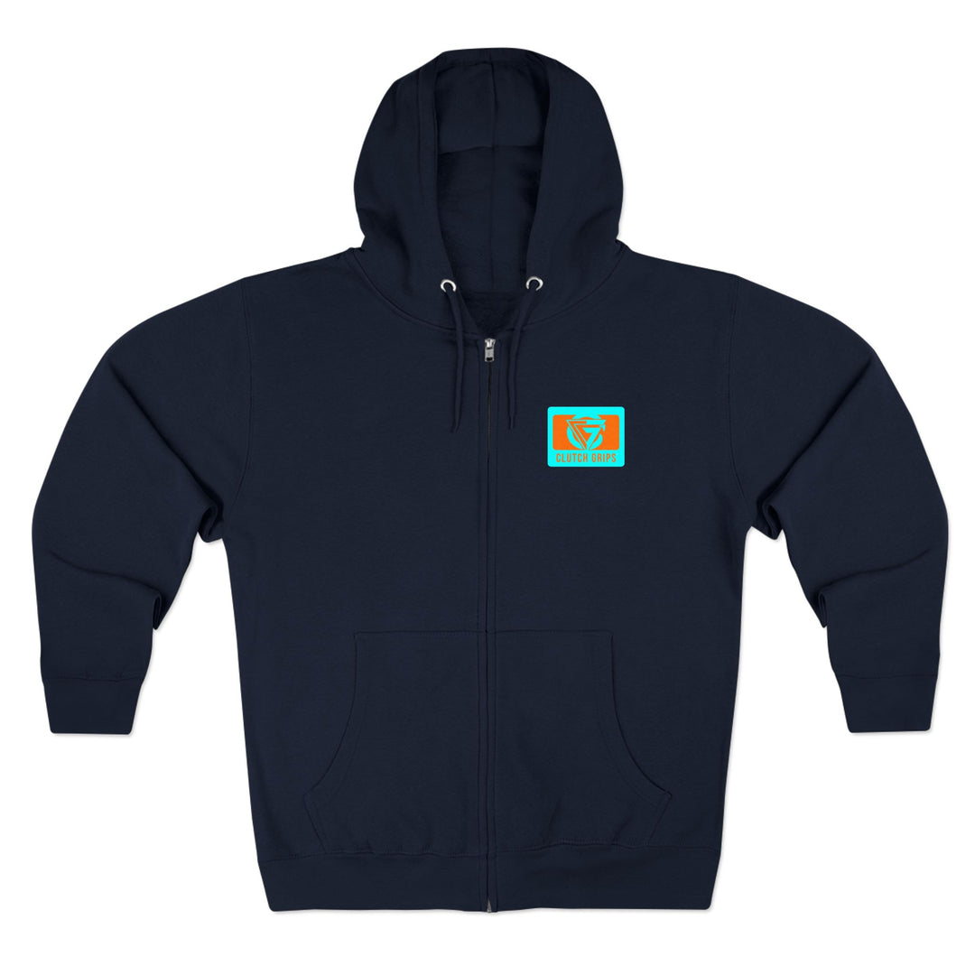 CG CONFIDENCE MAN ORANGE AQUA /CONQUER ZIP UP