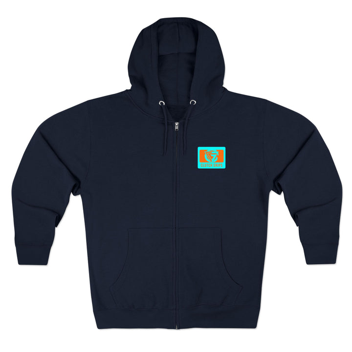 CG CONFIDENCE MAN ORANGE AQUA /CONQUER ZIP UP