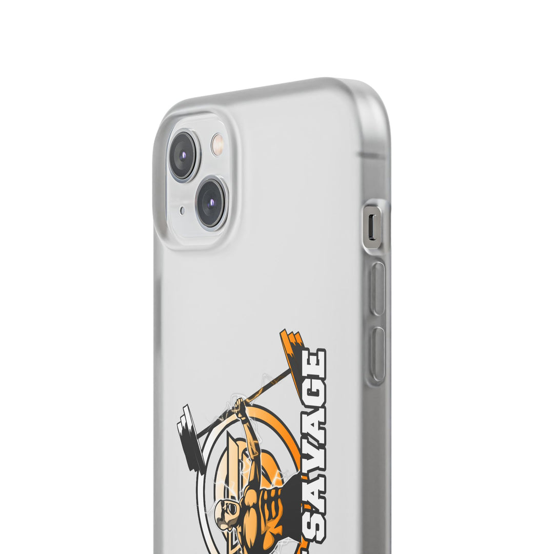 SPARTAN LIFT ORANGE WHITE PHONE CASE/STAY SAVAGE