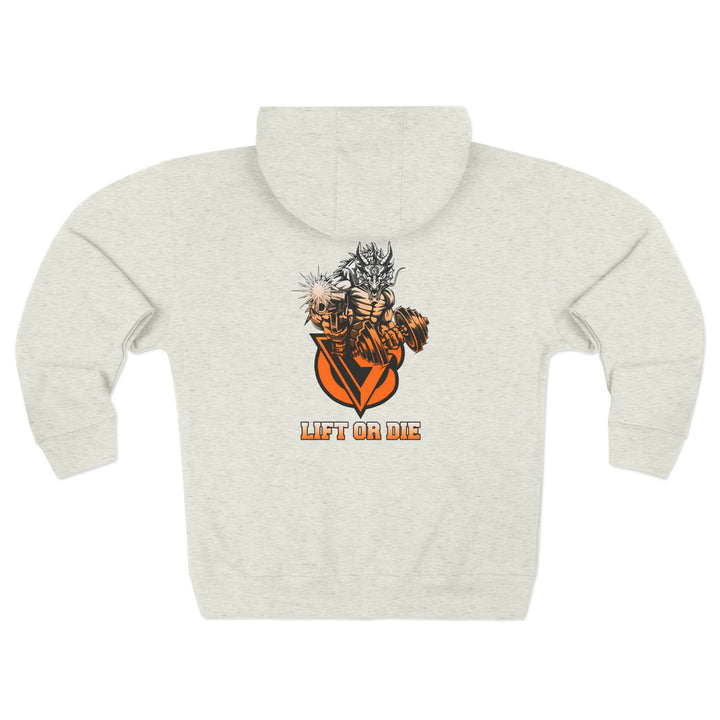 CG WICKED DRAGON ORANGE WHITE FADE /LIFT OR DIE