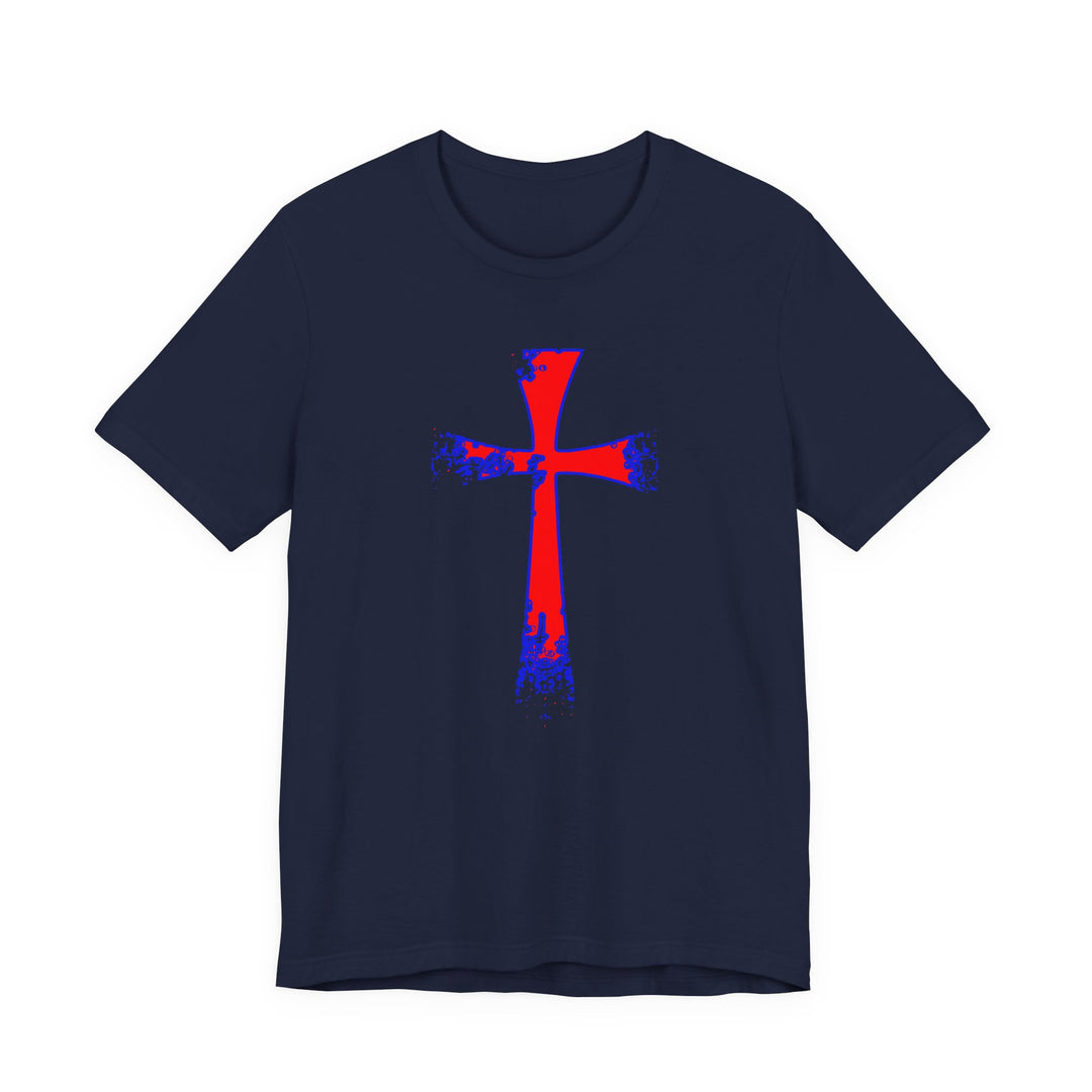 CG CRUSADER FAITH SHIRT RED BLUE