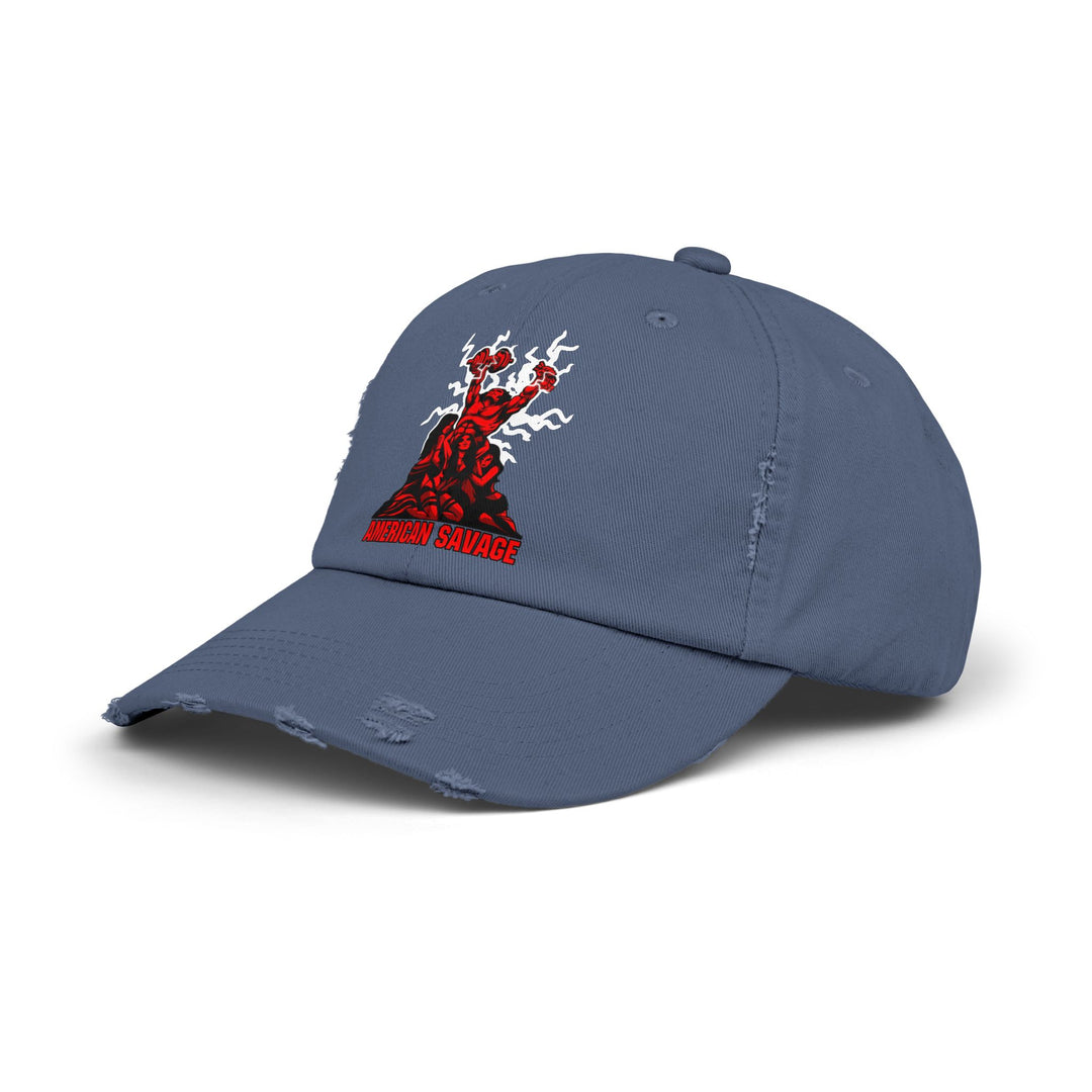 CG CONFIDENCE MAN RED/AMERICAN SAVAGE CAP